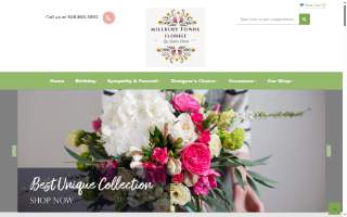 Millbury Towne Florist website