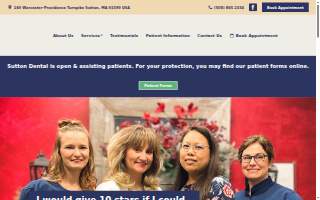 Sutton Dental website