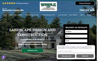 Windle Landscaping & Construction, Inc. of Millbury website