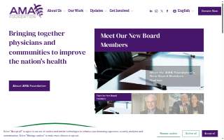 AMA New You Spa website