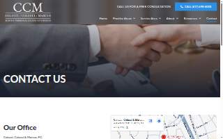Colucci, Colucci & Marcus, P.C. website