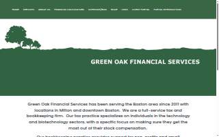 Green Oak Financial website