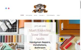 Handy Dad Home Solutions website