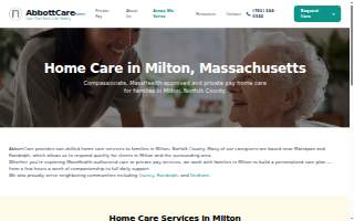 Home Care Milton MA website
