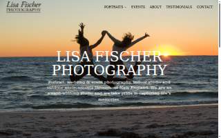 Lisa Fischer Photography website