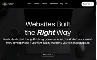 Maguire Web Solutions website
