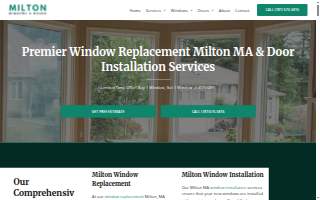 Milton Windows website