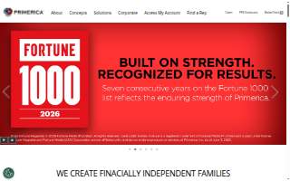 Primerica website