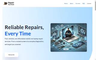 Repair My Break website