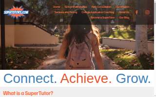 SuperTutors of Milton website