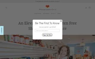 William James Gifts website