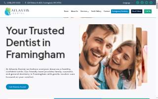 Atlantis Dental website