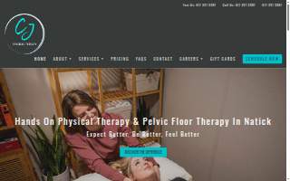 Claire Jackson Physical Therapy website