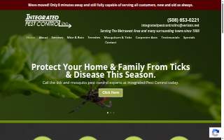 Integrated Pest Control of Natick website