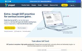 Prepped and Polished Tutoring & Test Prep, Executive Function Coaching, and Admissions Consulting of Natick website