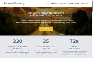 Travelers Marketing website