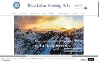 Blue Lotus Healing Arts, LLC - Acupuncture, Yoga, Massage & Energy Healing website