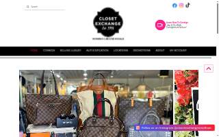 Closet Exchange Consignment of Needham website