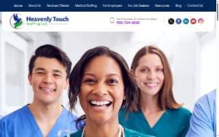 Heavenly Touch Staffing LLC website