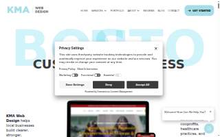 KMA Web Design LLC of Needham website