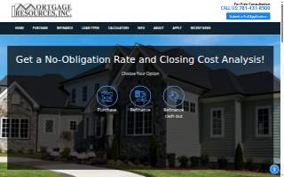 Mortgage Resources website
