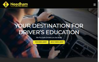 Needham Driving School website
