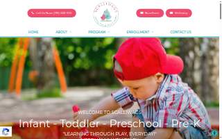 Scalliwags ChildCare website