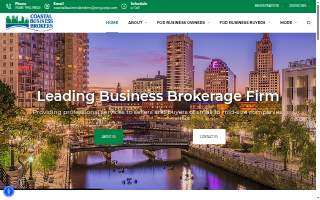 Coastal Business Brokers website