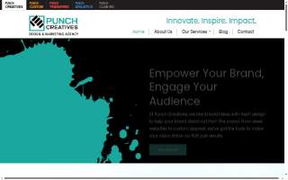 Punch Creatives of Bedford website