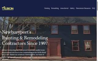 Albion Contracting website
