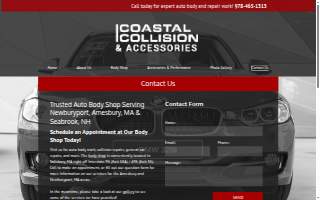 Coastal Collision & Accessories website