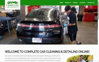 Complete Car Cleaning website