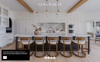 Gina Baran Interiors + Design website