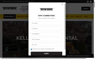 Kellys Taylor Rental website