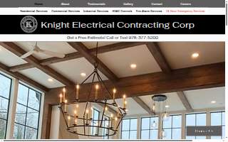Knight Electrical Contracting Corp website