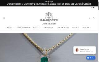 MK Benatti Jewelers website