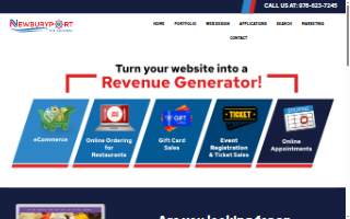 Newburyport Web Designers website