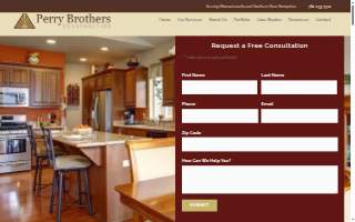Perry Brothers Construction website