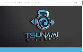 Tsunami Strength website