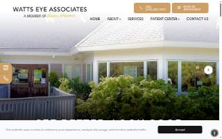 Watts Eye Associates of Amesbury website