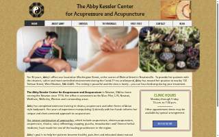 Abby Kessler Center-Acupressure website