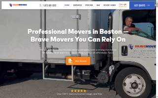 Brave Movers Co.-Boston Moving Company website