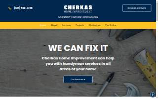 Cherkas Home Improvement website