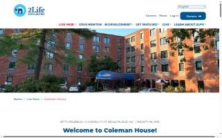 Coleman House: A 2Life Community website