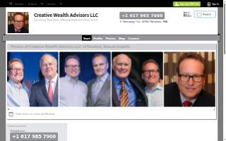Creative Wealth Advisors, LLC website