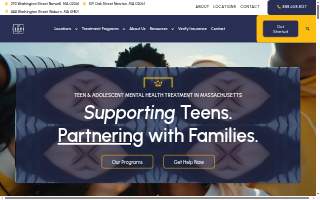 Crown Adolescent Health: Teen Mental Health Treatment Massachusetts website