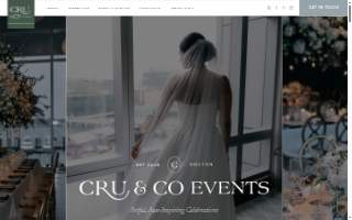 Cru and Co. Events website