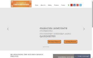 kitchen cornerstones website