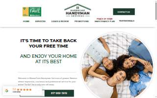 MasterCare Handyman Services website