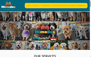 Mimados Pet Grooming - Newton website